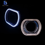 3.0 inch Angel Eyes Shrouds 5D Crystal DIY Cover RGB Color App Control Car Light LED Angel Eyes | BL