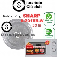Genuine Sharp R-201VN-W microwave plate (20 liters) (R201VNW) microwave sharp microwave plate