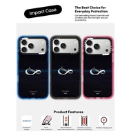 CASECASE X Til you found me Case Black/Sky Blue/Pink Fizz Candy Collection Color Clear Hard Magnetic