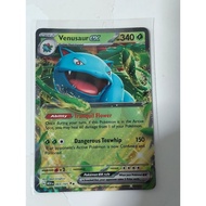 Pokemon venusaur ex 151 card