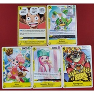 ONE PIECE TCG ENGLISH OP13 YELLOW UNCOMMONS