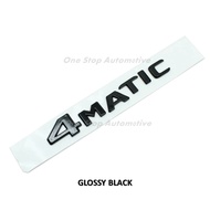 MERCEDES BENZ 4 MATIC 3D ABS Logo AMG Line Emblem Rear Tail Trunk Emblem [One Stop Automotive Online