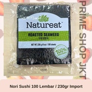 Nori Sushi 100 Sheets Gim Gimbap Natureat Seaweed Square 100 Sheets KS
