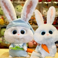PetPure ตุ๊กตากระต่าย ตุ๊กตากระต่ายสโนว์บอล snowball the bunny ตกแต่งแครอท นุ่มและน่ารัก ของขวัญวันเ