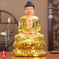 [2080 People Praise] Home Buddha Statue Amitabha Buddha Tathagata Buddha Resin Medicine Buddha Daily