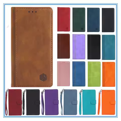 A24 A34 A54 Case For Coque Samsung Galaxy A34 Case Leather Wallet Flip Case For Samsung A54 5G Galax