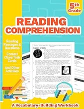 Reading Comprehension for 5th Grade: A Vocabulary-Building Workbook – with Reading Passages and Ques