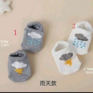 ((0-2 Cute Children's Socks Sunny Day Rainy Weather Japanese Style Korean Baby Products Warm Sailing