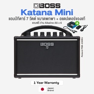 *Japan Brand* Boss® KATANA MINI แอมป์กีตาร์ 7 วัตต์ ขนาดพกพา + อแดปเตอร์ของแท้