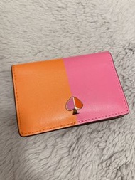 Kate spade 撞色銀包