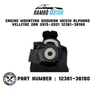 MESIN ENGINE MOUNTING ALPHARD VELLFIRE 2AR 2015-2021 12361-36190