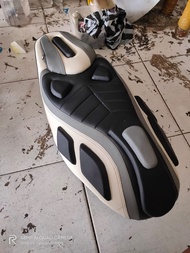 Jok Xeon Modifikasi full MBtech - Jok Yamaha Xeon custom Retro - Jok motor Xeon tingal pasang
