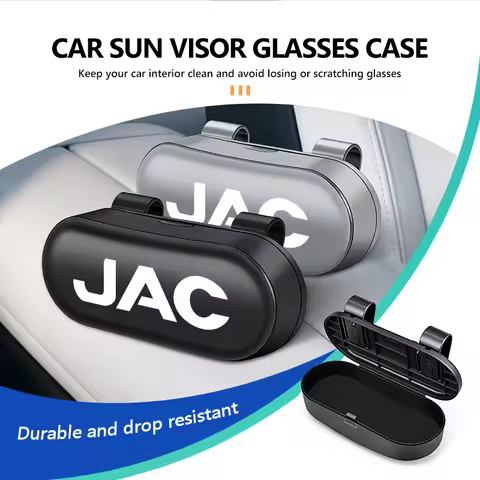 Car Sun Visor Sunglasses Holder Case Glasses Box For JAC J3 J2 S5 A5 J5 J6 J4 S2 T8 RF8 M3 M4 X8 Plu
