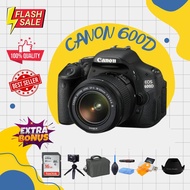 Kamera Canon eos 600d Kit 18 55mm vignet second Mulus Banget