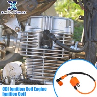 X AUTOHAUX 1 Pcs Motorcycle CDI Ignition Coil Engine Ignition Coil for Yamaha Moto 4 YFM200 YFM225 Y