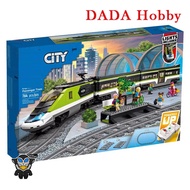 DADA Hobby DH3X Compatible with city 60337 Express Passenger Train Building blocks EC2