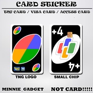 [ UNO CARD ]  Touch n Go Card Sticker Cover TNG / MASTER / VISA / CREDIT/ DEBIT CARD