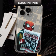 Spiderman News Cool Case INFINIX NOTE 40 40PRO 30 30PRO HOT 40i 40PRO 30 30i 20i 20S 12PRO 12 12i 12