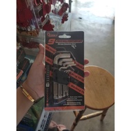 9 piece point hec key