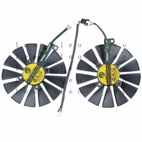 AA New 95mm Fan PLD10010S12H DC12V for ASUS DUAL RX470 /RX570 RX580 1070Ti