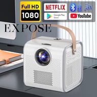 S6R  mini projector for phone portable projector 6000 lumens  Android9.0 projector 4K Smart Projector WIFI   Projector