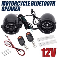  Motorcycle Bluetooth Speaker with Anti-Theft Alarm Waterproof FM Radio Speaker Riding Accessories