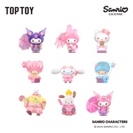 TOPTOY x Sanrio Characters Blossom and Wagashi ของเล่นฟิกเกอร์ ของขวัญวันเกิด สําหรับเด็ก