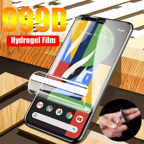 3D Curved Full Hydrogel Film for Google Pixel 7 6 8 Pro 5 4XL 3XL 7a 2 XL Soft TPU Screen Protector 