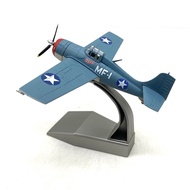 1/72 F4 FWildcat Wildcat Carrier Fighter Airplane Model Alloy Airplane Model Simulation Static