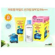 🇰🇷韓國直送🇰🇷Atopalm x Tayo🚍SPF32 PA+++ 防曬連卸妝水套裝 (孕婦/BB都可用)