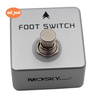 Foot Switch Lockable Effect Pedal Tap Tempo Switch Pedal Guitar Single Tap Efect Pedal Audio Channel