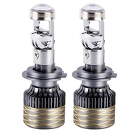 *1 Year Warranty* ZTZPIE 2PCS Car Mentol Projector LED H7 H4 Canbus a Mini Projector Headlight H11 H