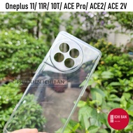 Oneplus 11 / 11R / 10T 5G Flexible Case, Oneplus Nord 3 5G / ACE 2V, Oneplus ACE 2 / ACE Pro Transparent With Bezel For Camera Protection.