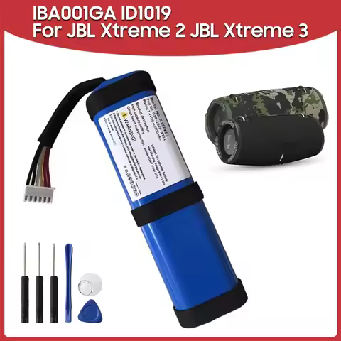 Replacement Battery IBA001GA ID1019 5000mAh For JBL Xtreme 2 JBL Xtreme 3 Xtreme2 Xtreme Bluetooth S