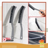 NA Sikat Pembersih Celah Ubin Toilet Sink Gagang Panjang Gap Cleaning Brush / Alat Cuci Sela Sudut Lantai Keramik Kamar Mandi Kloset Jendela Wastafel Dapur Tombol Keyboard Komputer Laptop / Sikat Gosok Pengangkat Kotoran Debu Multifungsi