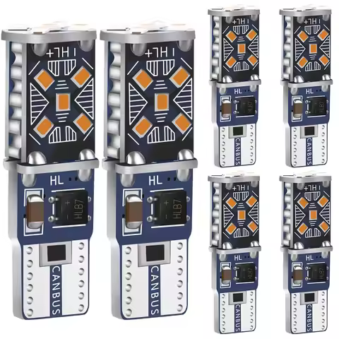 2/6PCS Canbus T10 W5W 168 LED Clearance Side Marker Lights For Mercedes Benz W211 W221 W220 W163 W16