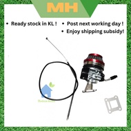 19mm 2 Stroke Carburator 37CC - 80CC Carburetor Air Filter with Throttle Cable Dirt Mini Bike ATV