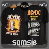 AC/DC Bleached Shirt-Bell
