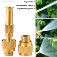 LOOKSHOW 2Pcs Car High Pressure Water Spray Gun Spray Nozzle Washing Machine Nozzle with Quick-conne
