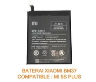 Batre Baterai Xiaomi Mi5s Plus Mi 5s+BM37 Original Battery Batrai Batrei