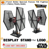Display Stand for Lego Star Wars First Order Special Forces TIE Fighter (75211 / 75101 / 9492)