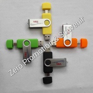 USB Flashdisk OTG Plastik Polos 4GB 8GB 16GB 32GB - Souvenir Promosi