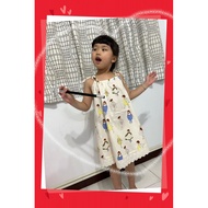 ((724) Fei 2025 Spring Summer Perfume Nana 72451 Full Print Beauty Sling Dress 90-140