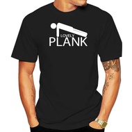 Lovely Plank The Plank Yoga T-Shirt Yoga Clothing Mens T-Shirt New