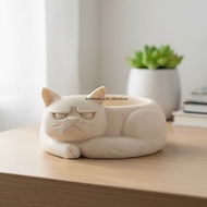 CUTE CAT SOAP DISH MULTIFUNCTIONAL CAT ORGANIZER