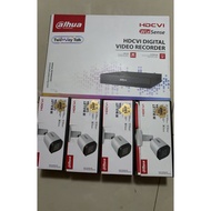DAHUA 5MP Full Complete Set 4-CHANNEL Full HD 5MP Camera HDCVI Digital 4CH DVR + 5MP Camera x4