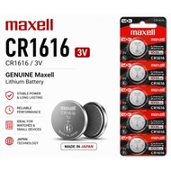 CR1616 GENUINE Maxell Lithium Battery 3V (Japan)