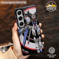IMD Tecno Camon 40 4G Case Camon 40 Pro 5G Gundam Motif/ | Softcase Accessories IMD Hybrid Premium T