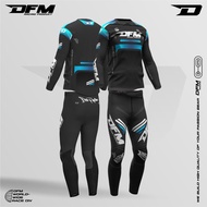 Jersey Set Trail Motocross Adventure Trabas Grasstrack Enduro DFM racing (CAN ADD NAME & NUMBER)