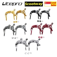 Litepro C-brake Calipers for Brompton/3Sixty/Pikes/Aceoffix Trifold Bike